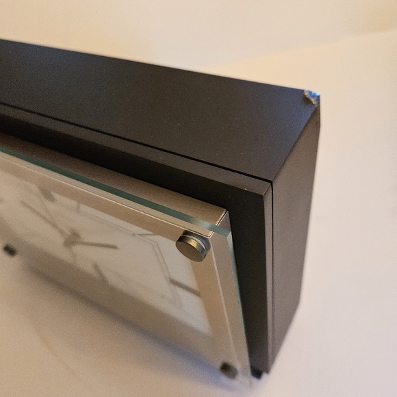 BULOVA Mantle Clock, analog wood espresso brown satin finish - Picture 9 of 17